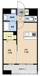 渡辺通駅 徒歩6分 12階の物件間取画像